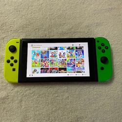 Switch OLED with 512gb and 7000 Games