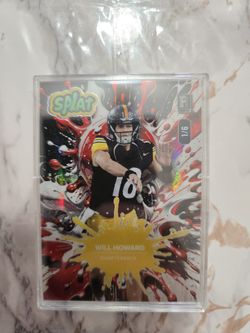 2025 Splat rookie Will Howard card