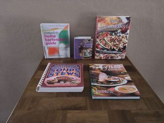 Assortment Of Hardcover Cook Books
