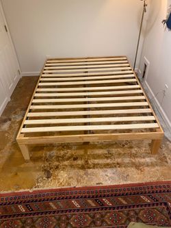 Platform Wooden Frame-Queen