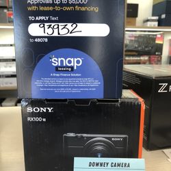 Sony Cybershot RX100VII DIGITAL CAMERA