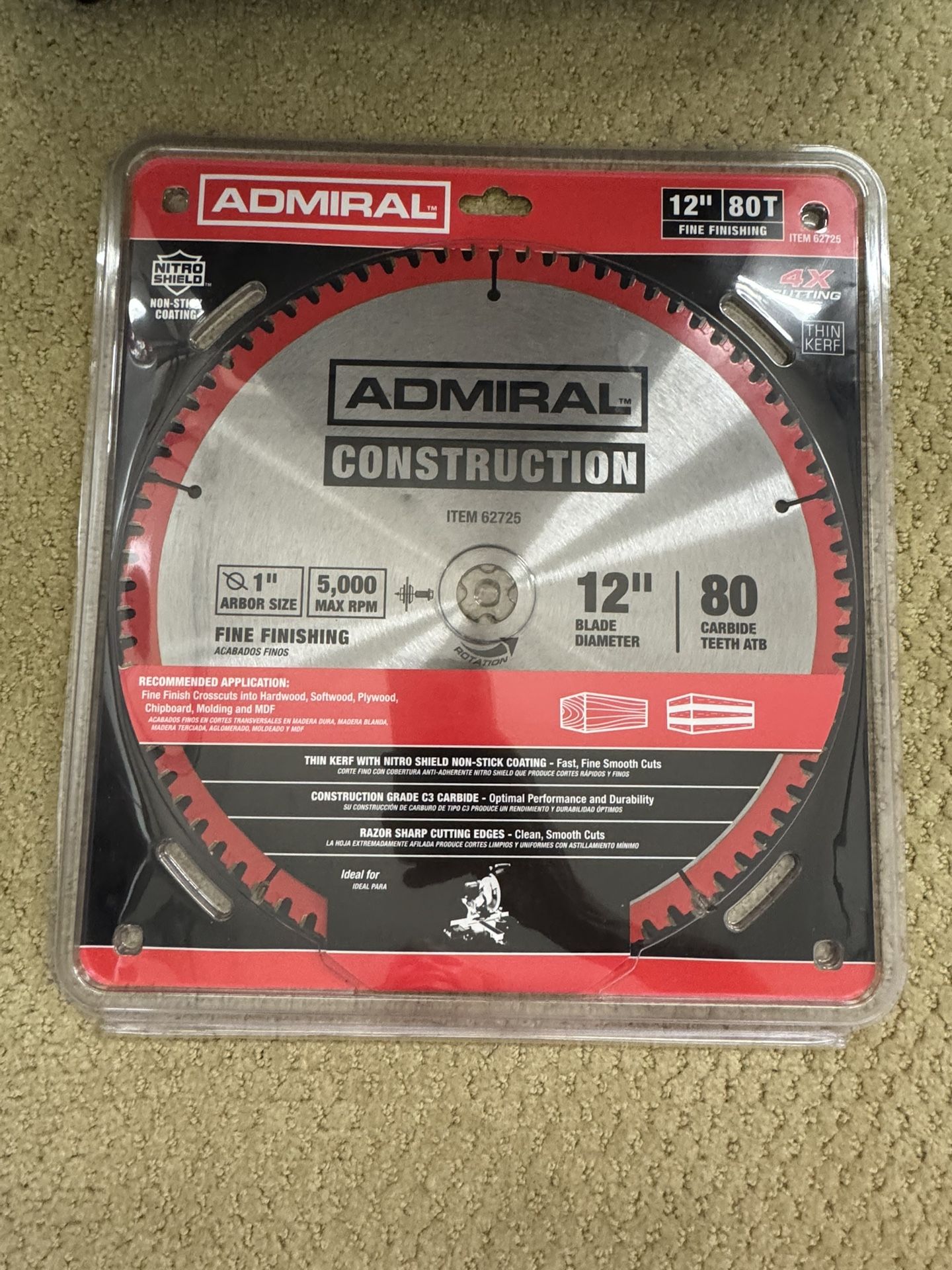 12” Table Saw Blade