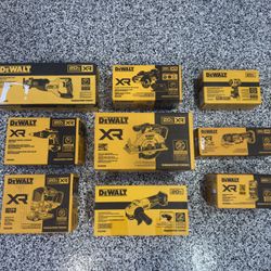 $100 EACH TOOL! Brand New DEWALT XR 20V MAX Power Tools! Saws, Grinders, Routers & More! 