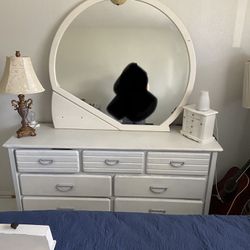 Dresser And Mirror Combo
