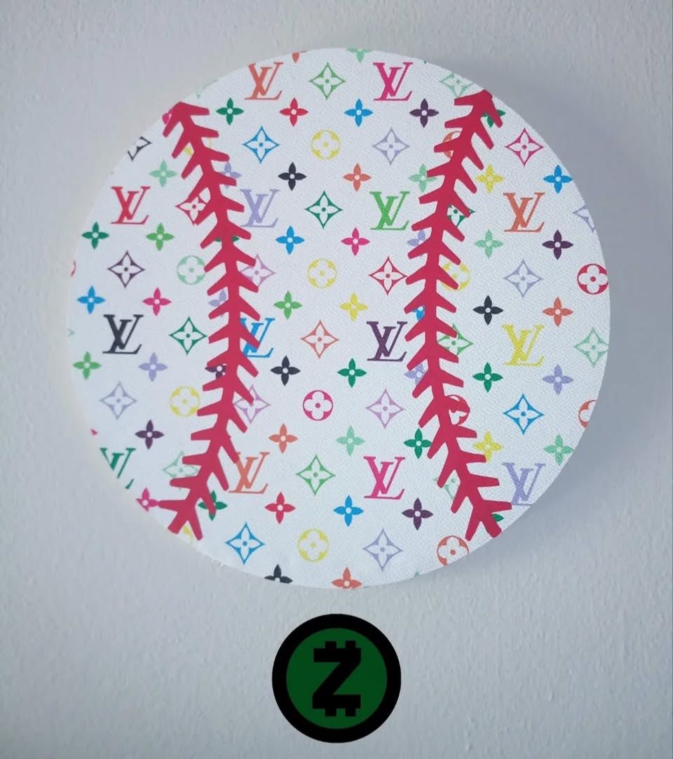 Upcycled Baseball Wall Art