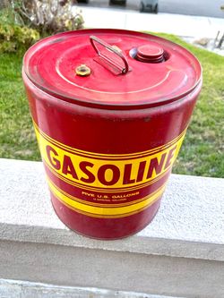 Vintage 5gal Gas Can