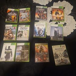 Set Of 360 Games Some New And Sealed Some Used Like New