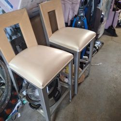 2 Ashley  Bar Chairs