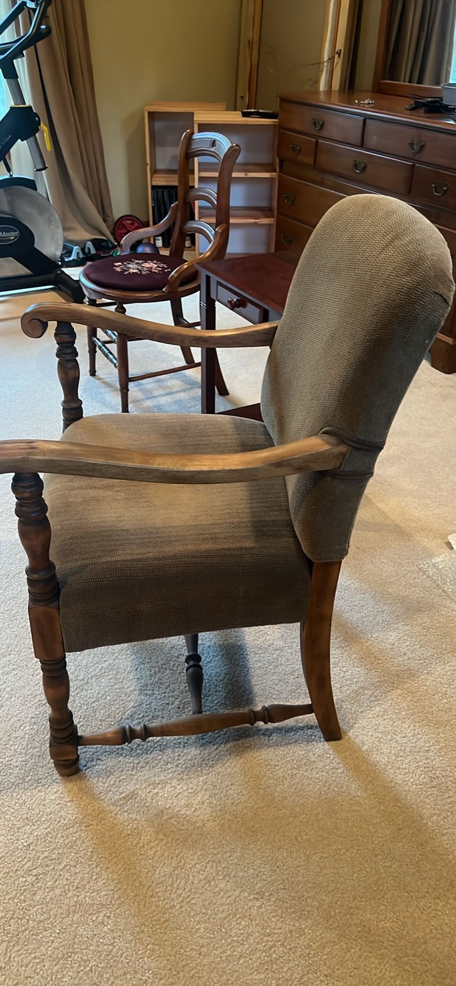 Antique Chair With Arms