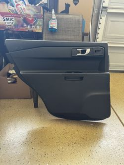 2020-2024 Ford Explorer Police Rear Left Door Trim Panel LB5B S27407 GL3ZHE OEM