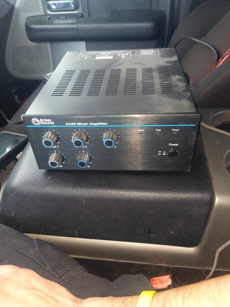 Atlas Sound AA35 MIXER AMPLIFIER