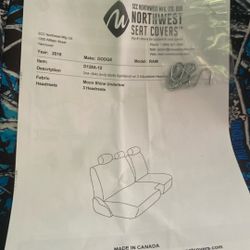 2018 Dodge Ram Rear Seat Covers 