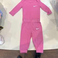9 Month Pink Nike Fit 