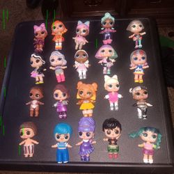 Huge Lot of 53 LOL Surprise Dolls, Pets, and Accessories 