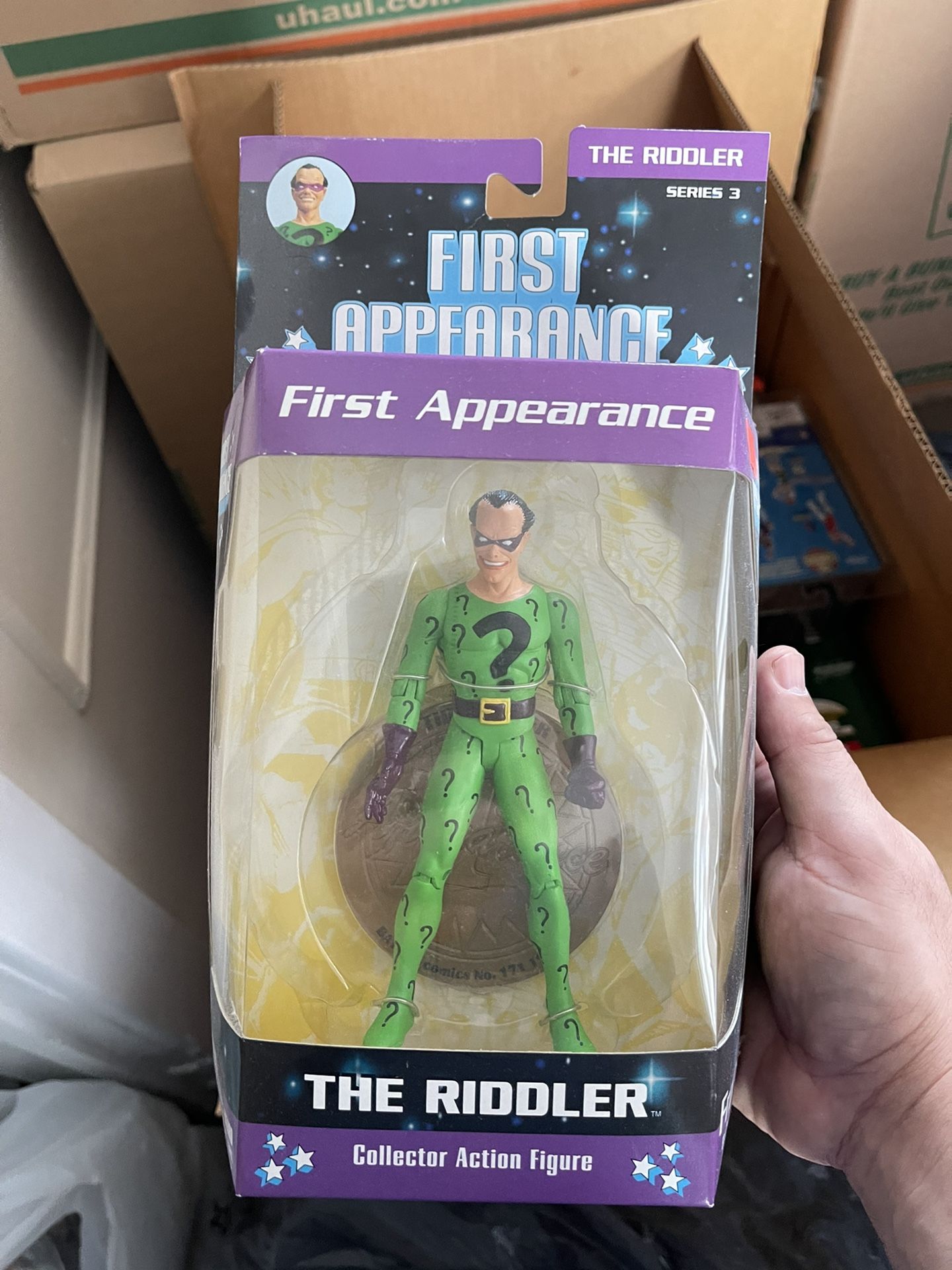 The Riddler Series 3 First Appearance Action Figure