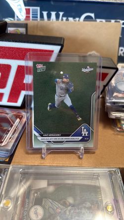 2025 Topps Now Kike Hernandez WS 10/31/2025