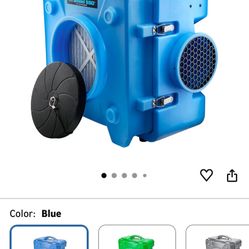 Air Scrubber HEPA Filter Blue Dry 550