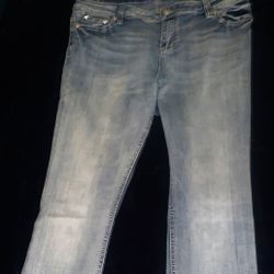 Low Rise Boot Cut Jeans Size 16
