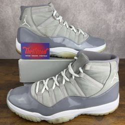 Jordan 11 Retro High Cool Grey Size 13 CT8012-005 Men’s Patent Sneakers OG Rare