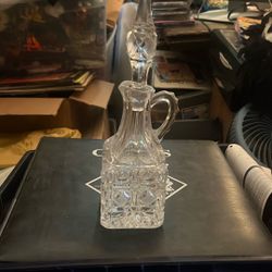 Bliekristall Germany Lead Glass Decanter