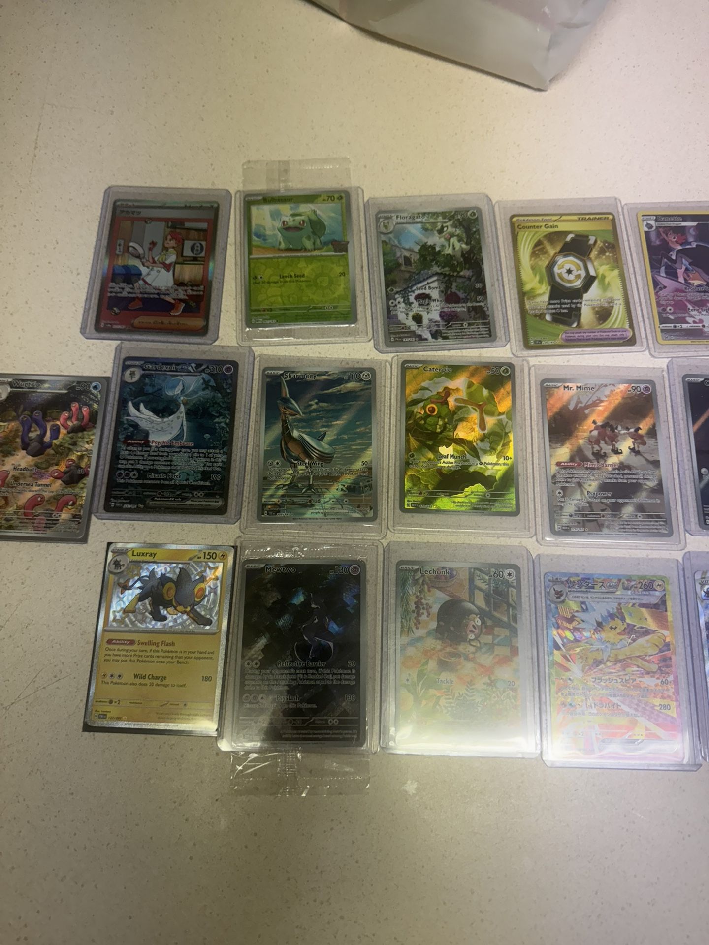 Raw Pokemon Cards