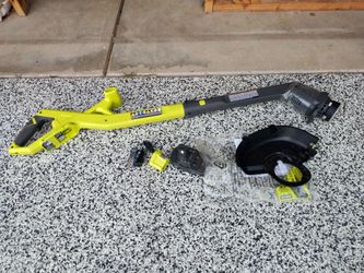 Weed eater Ryobi 18v battery and charger battery