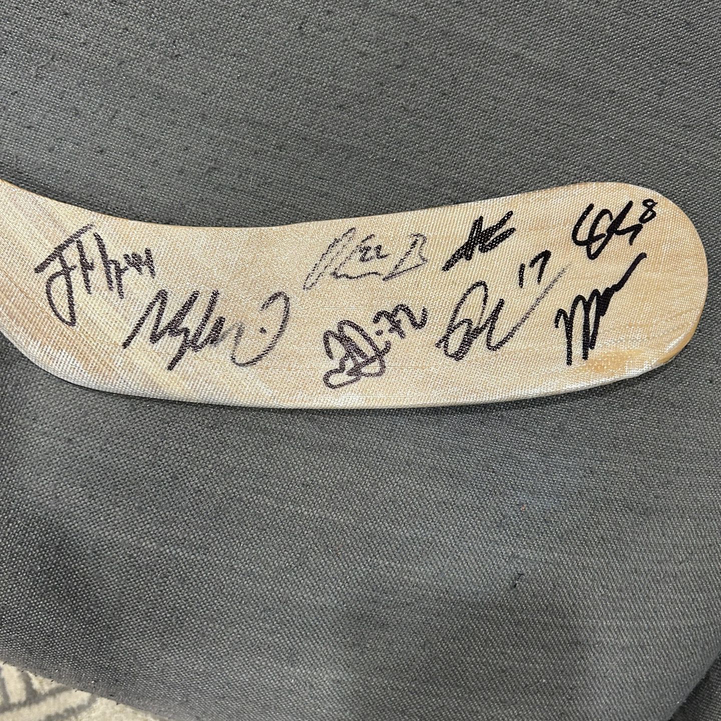 Seattle Kraken Inaugural Season Team Signed Autographed White