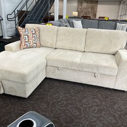 2pc Sleeper Sectional