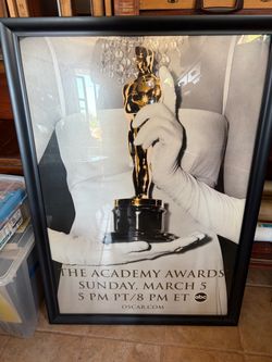 Academy Awards 2006 Poster Framed