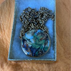 Antique Japanis Gold Plated Necklace