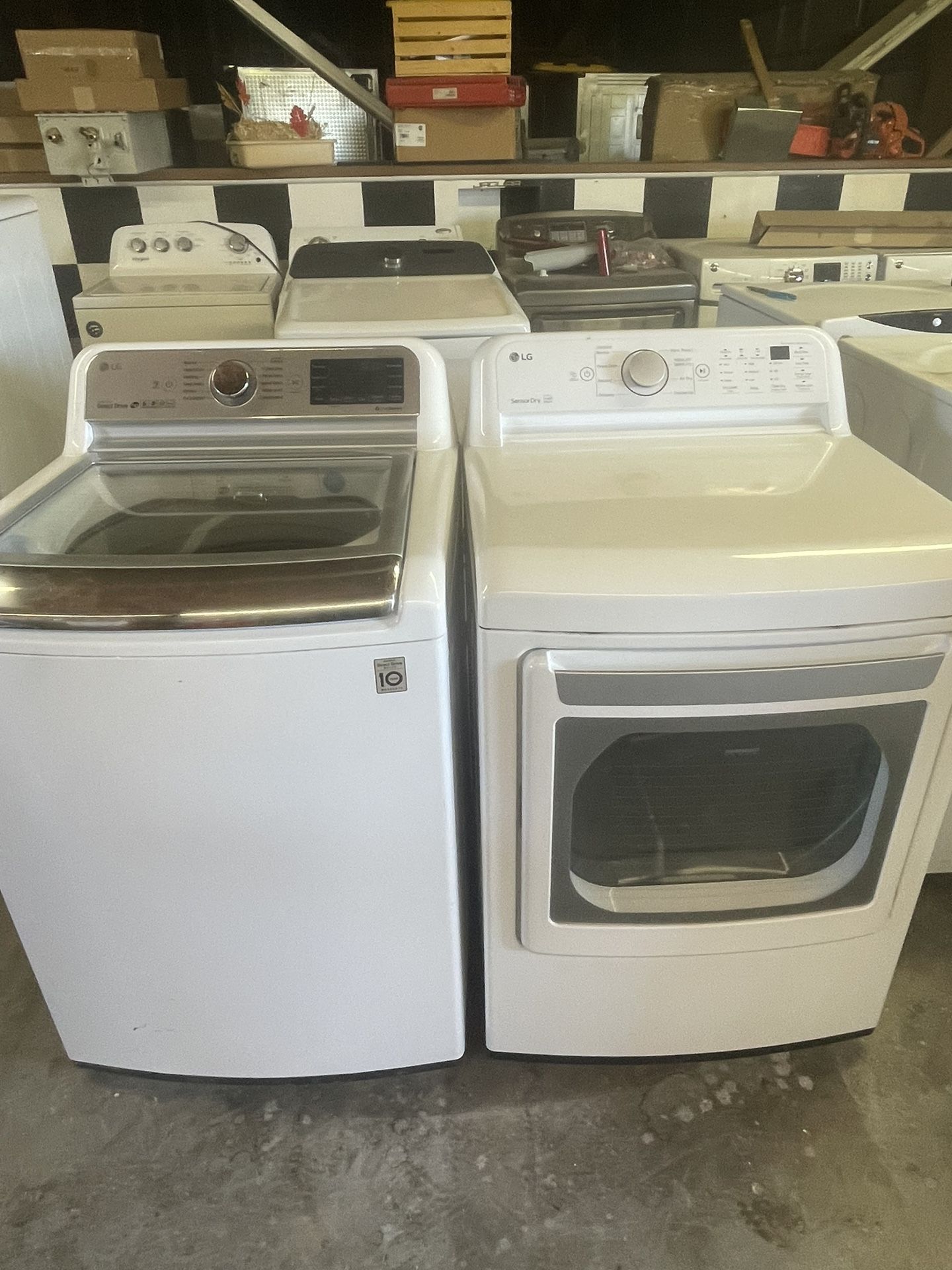 Washer And Dryer