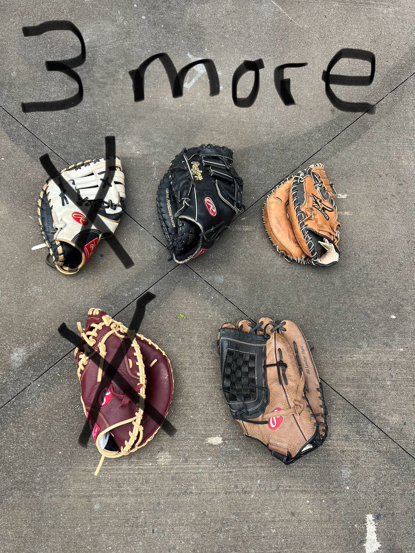 Rawlings Gloves - Left and Right Handed - HOH