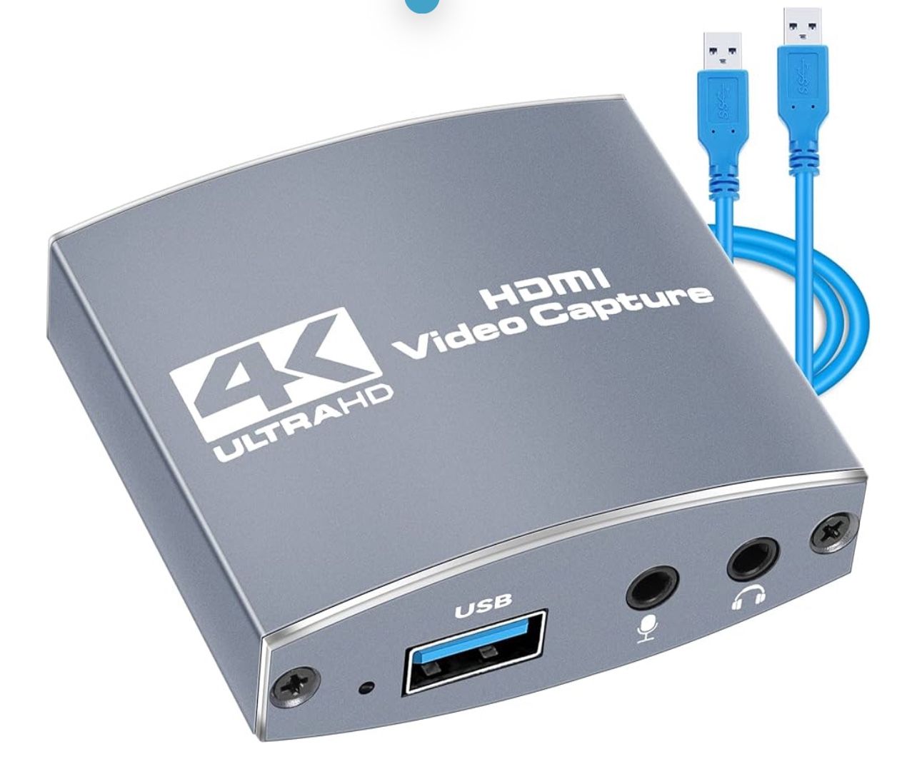 New Audio Video Capture Card with 4K HDMI Loop-Out