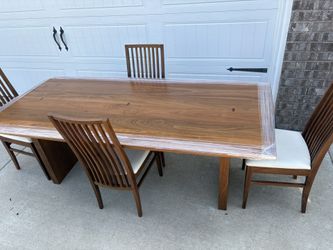 Dining Table And Four Chairs