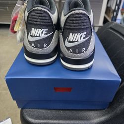 Jordan 4 black levis size 12