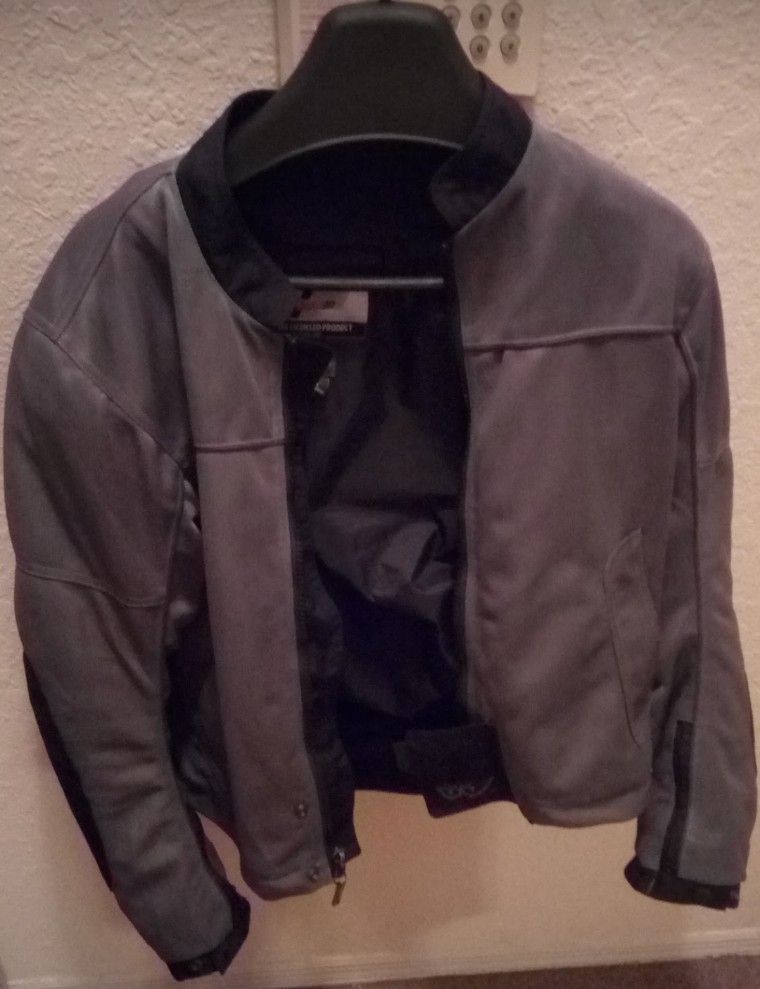 Motorcycle Jacket, $50. 🏍️