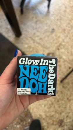 Glow in dark nee doh brand new real authentic