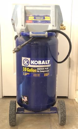 Kobalt 10 gallon air compressor discount