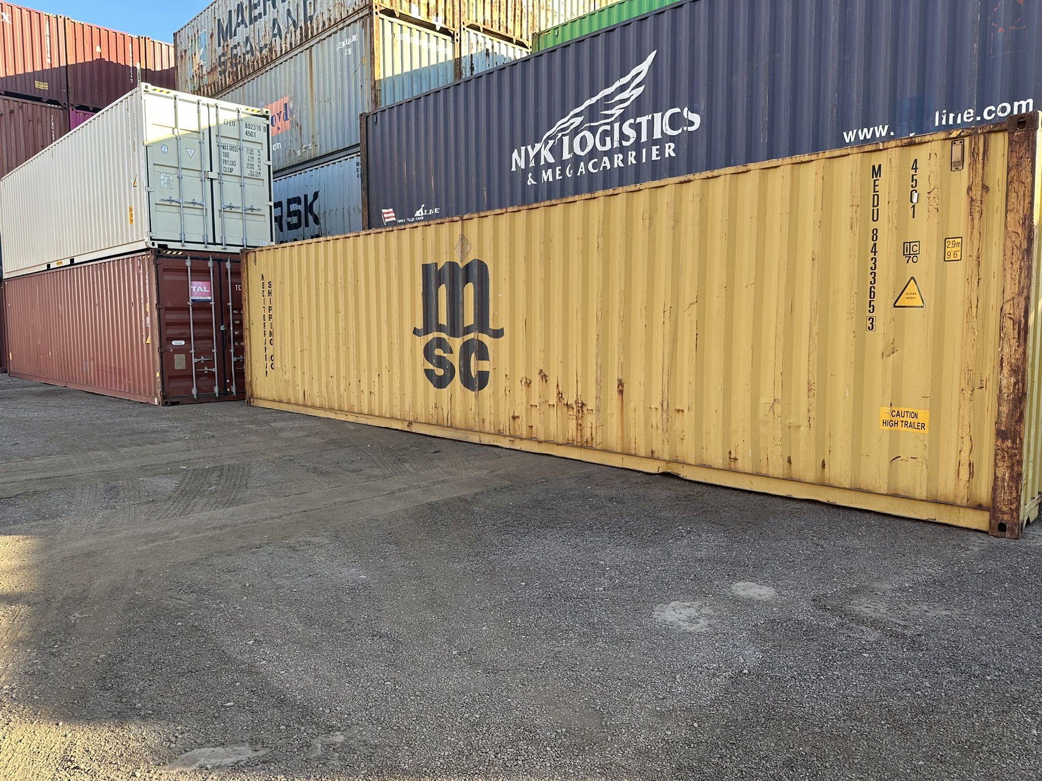 Conex 40’ Shipping Container Ready For Delivery
