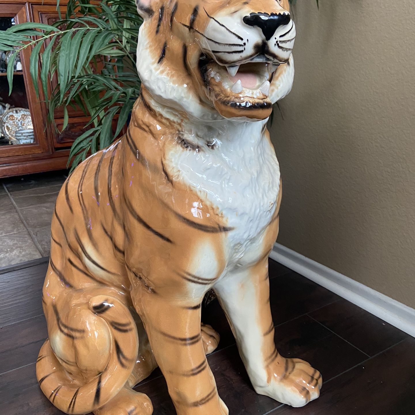 Large Vintage 1960's Tiger Statue for Sale in Murrieta, CA - OfferUp