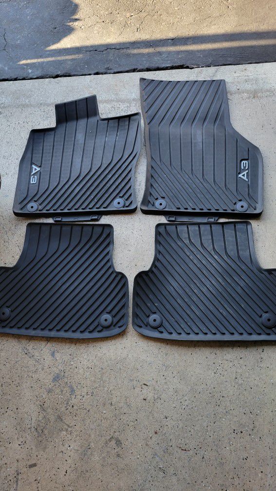  Audi A3 rubber floor mats