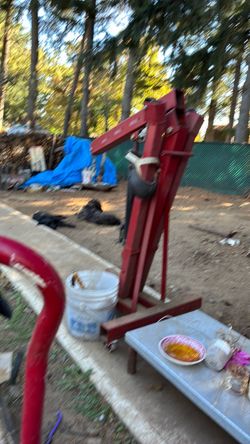4000 pound motor hoist
