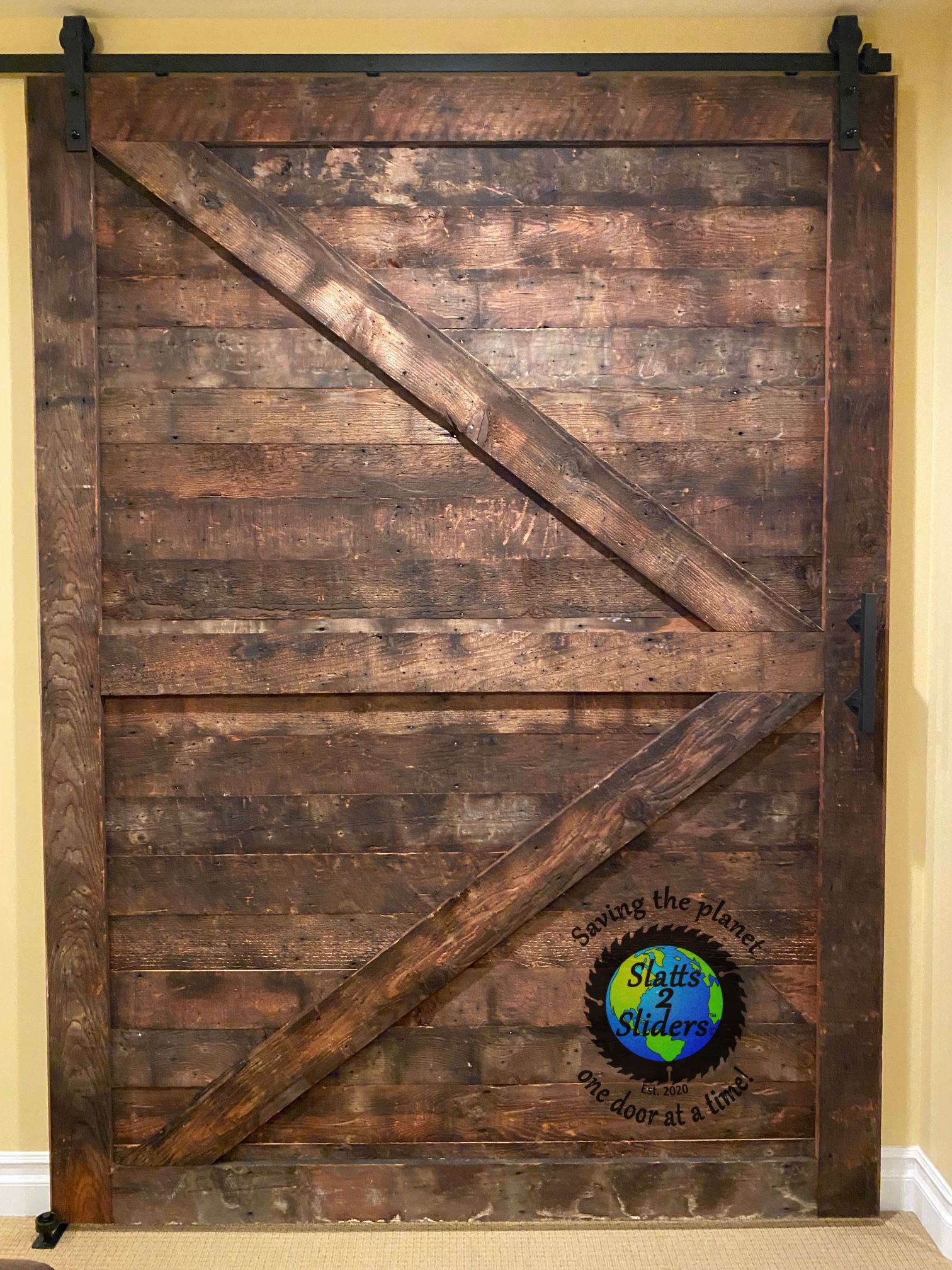 Brown Barn Door