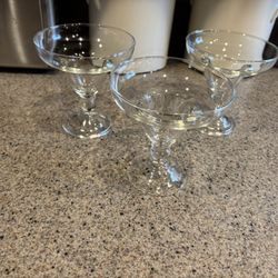 Vintage Margarita Glasses