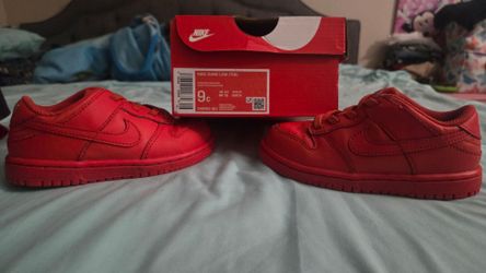 Nike dunk red 9c