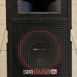 GemSound Speaker Cabinet