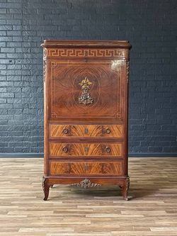Antique French Louis XVI Style Drop-Down Desk Cabinet, c.1920’s
- Delivery Available