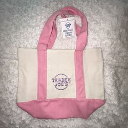 NWT Trader Joe’s Mini Pastel Easter Tote