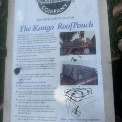 New Kanga Roof Pouch | Waterproof 10 Cu Ft 