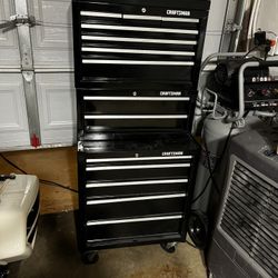 Craftsman 3 Tier Toolbox Black 